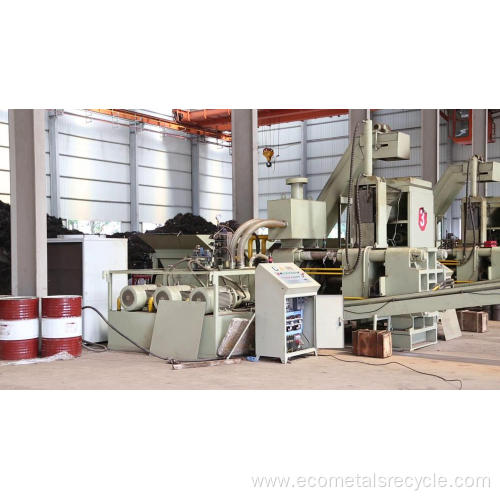 Horizontal Steel Turnings Briquette Machine for Smelting